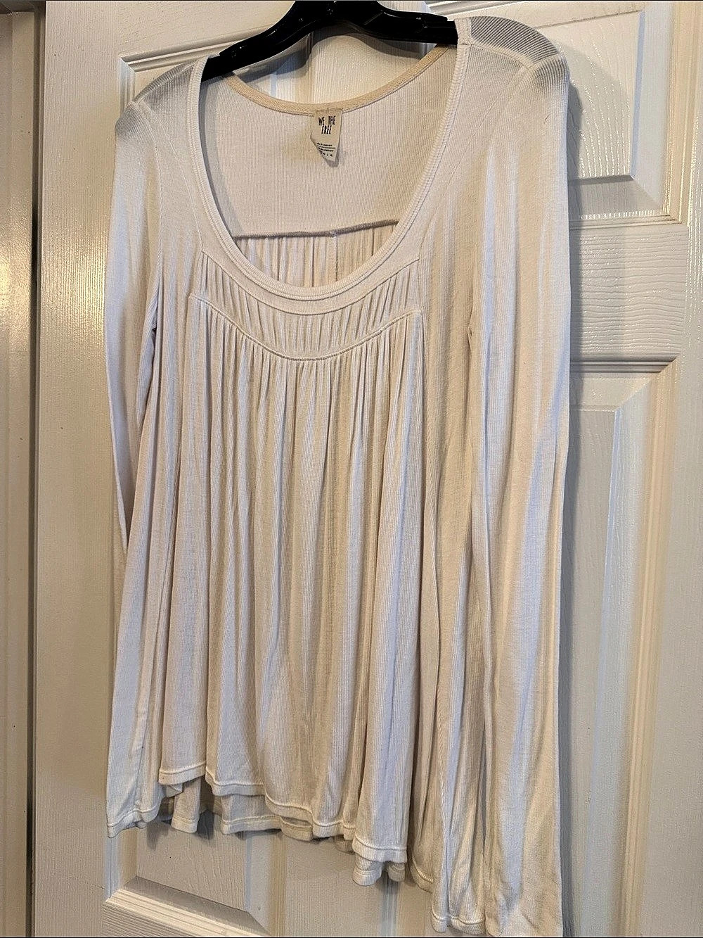 We The Free Long Sleeve Tunic in White Size Small Like New